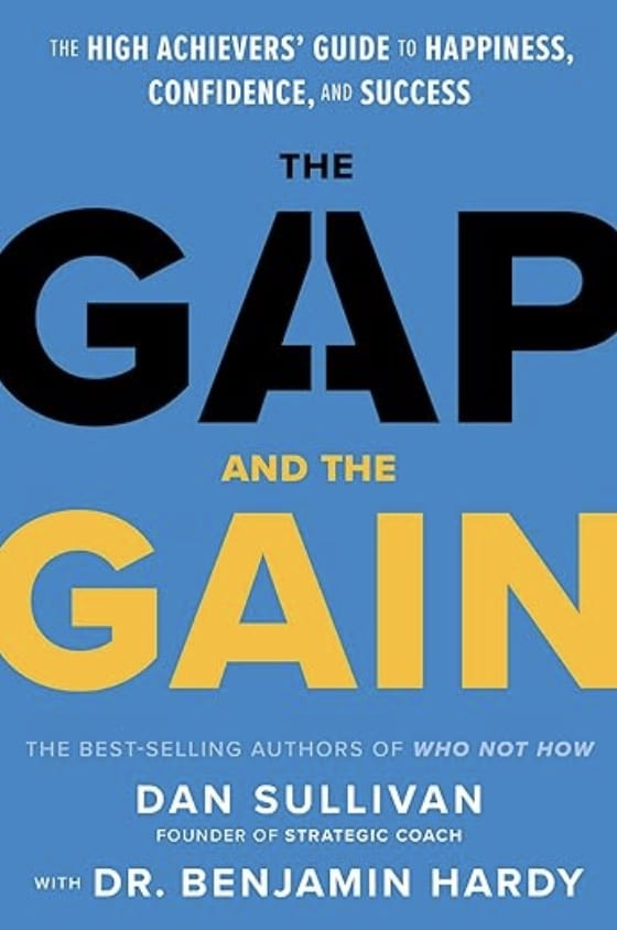 Book Review: Measuring success “The Gap and the Gain” (Dan Sullivan & Benjamin Hardy)